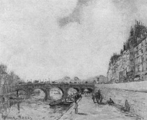 The Pont Neuf by Frank Myers Boggs