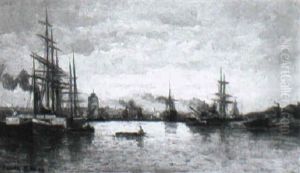 Harbor Le Port by Frank Myers Boggs