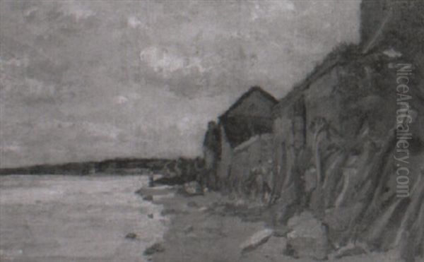 Figures By The Water's Edge - view 1