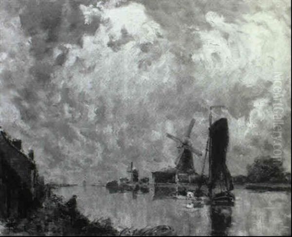 Canal En Hollande - view 1
