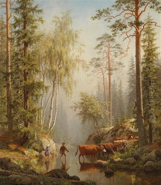 In The Woodland Stream - view 1