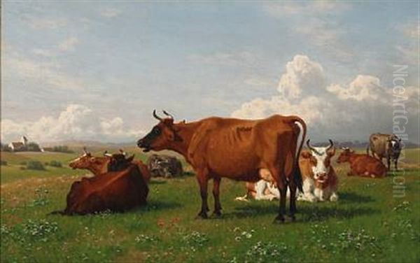 Grazing Cattle - view 1