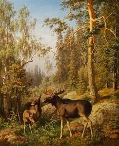Elsdyr. Episode Af En Klapjagt I Egnen Af Eskilstuna by Carl Henrik Bogh