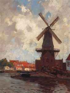 Mill De Adriaan In Haarlem