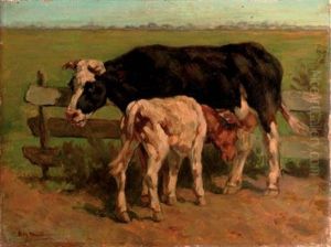 The Young Calf by Herman Bogman I