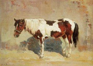 Staand Paard by Herman Bogman I