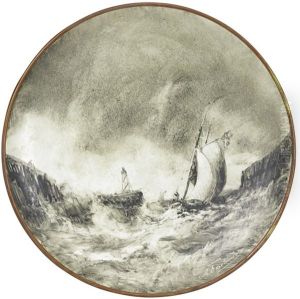 Marine Scene by Aleksei Petrovich Bogolyubov