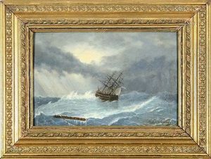 Stormy Sea by Aleksei Petrovich Bogolyubov