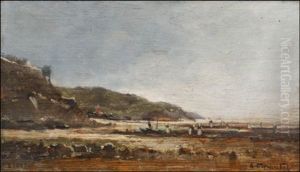 By The Shore Of Etreta by Aleksei Petrovich Bogolyubov
