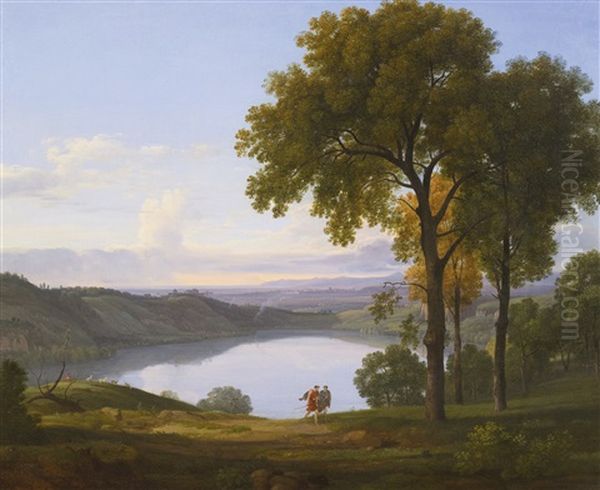 View Of Lake Nemi - view 1