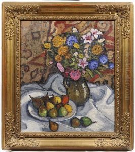 Still Life With Flowers And Pears Still Life With Flowers And Pears