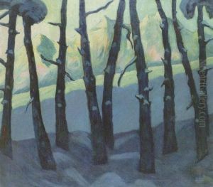 Winter Im Gebirge by Heinrich Bohler