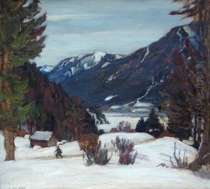 Der Krassner Bei Garmisch 23 by Richard Albitz