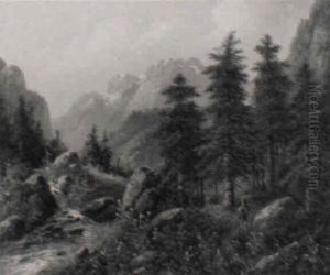 Partie Aus Baiern by Edouard Boehm
