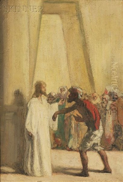 Christ In The Temple - view 1
