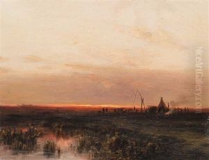 View Of The Sunset by Pal (Paul) Boehm