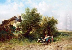 Noon Rest (family) by Pal (Paul) Boehm