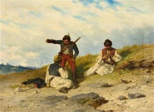 Traveller In A Landscape