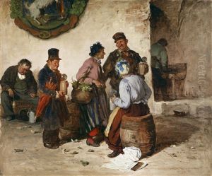 Im Munchner Hofbrauhaus by Pal (Paul) Boehm