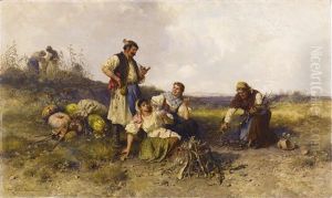 Das Feuer Wird Angezundet by Pal (Paul) Boehm