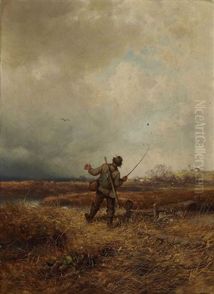 Angler In Moorlandschaft - view 1