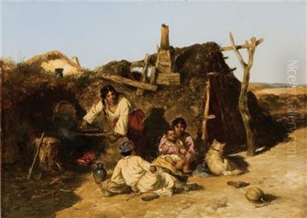 Gypsy Encampment - view 1