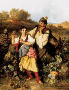 Courting by Pal (Paul) Boehm