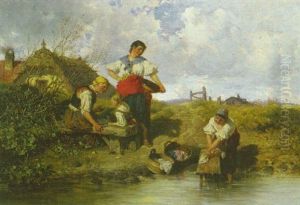 Waschtag by Pal (Paul) Boehm