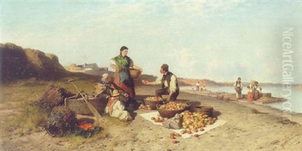 The Apple Seller - view 1