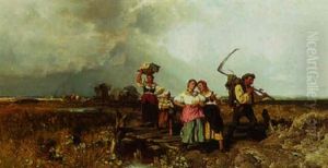 The Peasants Walk Home