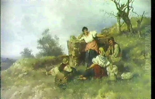 Zigeuner Bei Der Mittagsrast - view 1