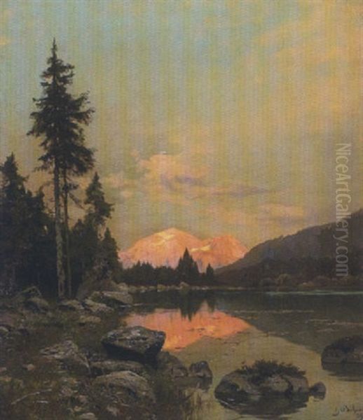 Der Hintersee In Oberbayern - view 1