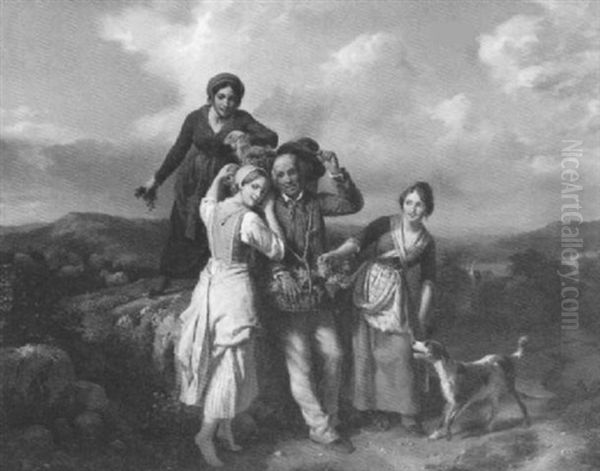 The Grape Pickers - view 1