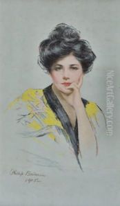 Portrait De Femme by Philip Boileau