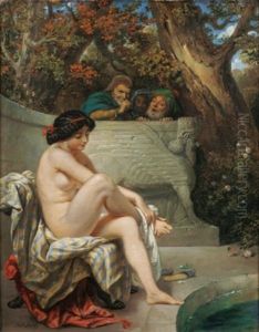 Suzanne Et Les Vieillards by Jules Boilly