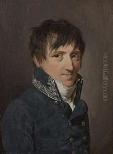 Portrait Du Baron De Joinville by Louis Leopold Boilly