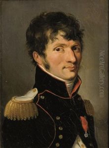 Portrait D'un Officier Du Premier Empire