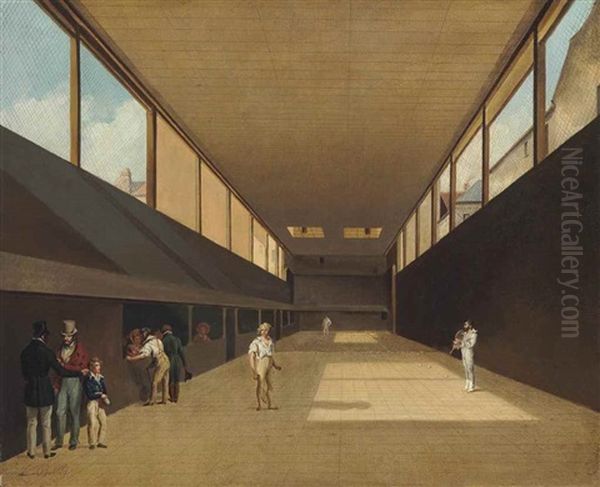 The Private Tennis Court Of The Comte D"artois - view 1