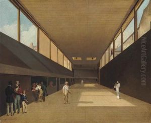 The Private Tennis Court Of The Comte D"artois