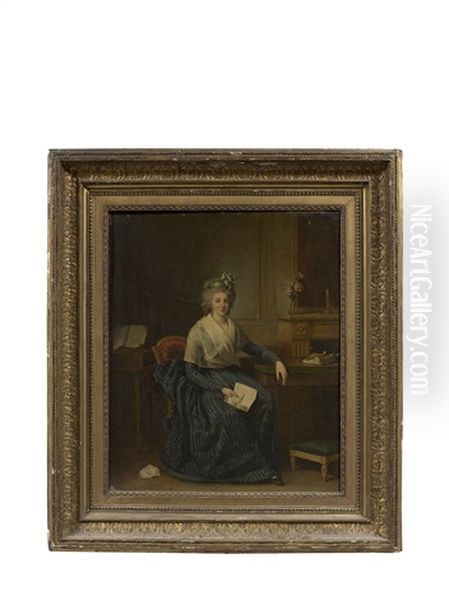 La Comtesse De Calviere Dans Son Salon - view 1
