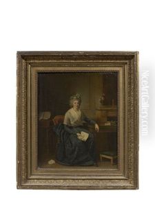 La Comtesse De Calviere Dans Son Salon