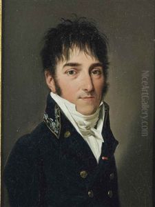 Portrait De Jean-louis Lefevre by Louis Leopold Boilly