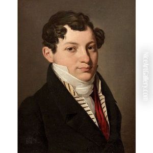 Portrait D"un Jeune Homme by Louis Leopold Boilly