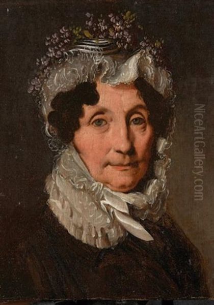 La Bassee - Paris, 1845 Portrait De Femme - view 1