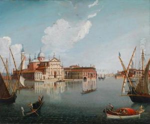 L""isola Di Sangiorgio Con La Punta Della Giudecca by Francesco Albotto