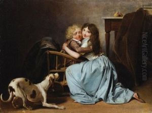 La Crainte Mal Fondee by Louis Leopold Boilly