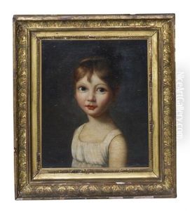 Portrait Of A Young Girl With Earrings