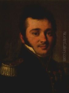 Portrait D'officier by Louis Leopold Boilly