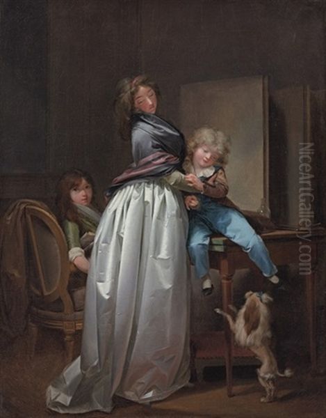 La Jeune Mere (the Young Mother) - view 1