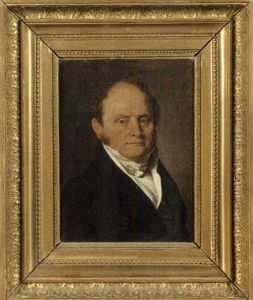 Portrait D'homme A La Veste Noire